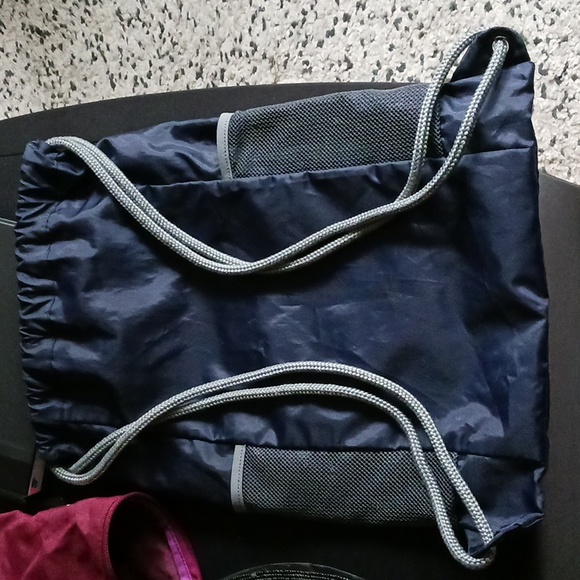 Lands End Drawstring Backpack - Picture 2 of 5